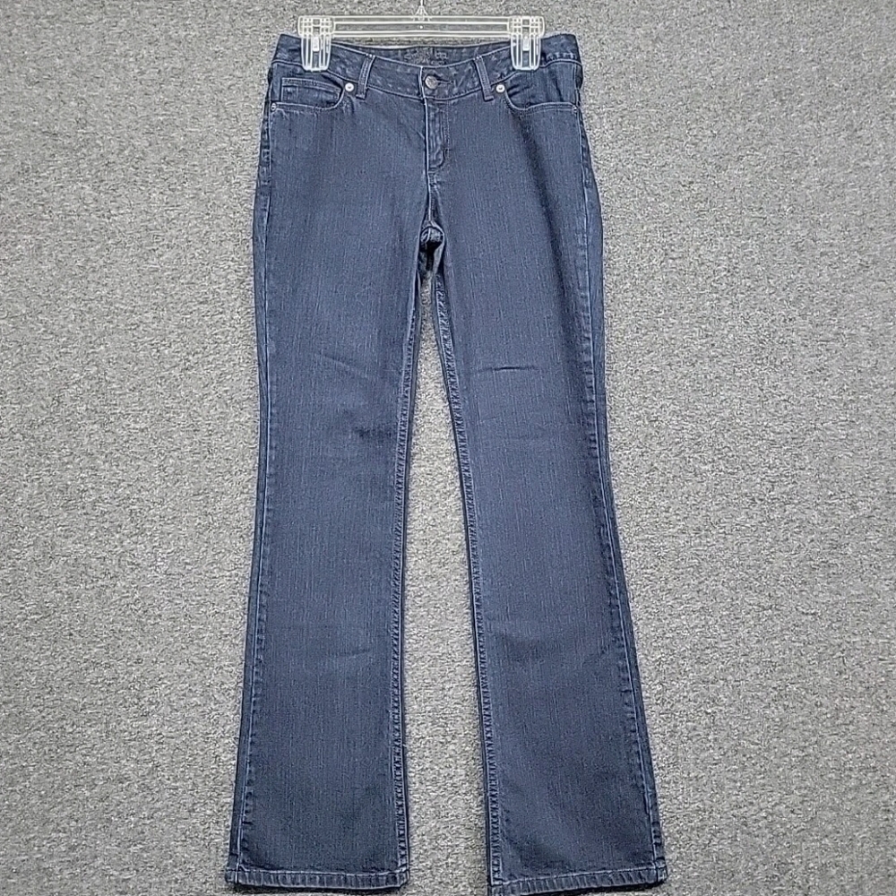 Simply Vera Boot Leg Denim Womens Jeans Size 2 (30" x 31.5") Dark Wash